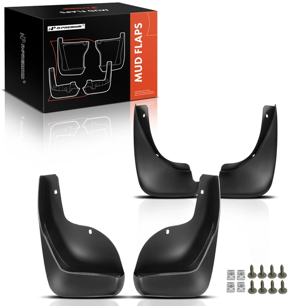 4 Pcs Front & Rear Mud Flaps Splash Guards for 2015-2018 Chevrolet Trax