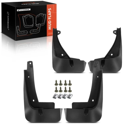4 Pcs Front & Rear Mud Flaps Splash Guards
