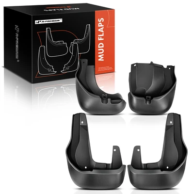 4 Pcs Front & Rear Mud Flaps Splash Guards