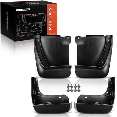 4 Pcs Front & Rear Mud Flaps Splash Guards