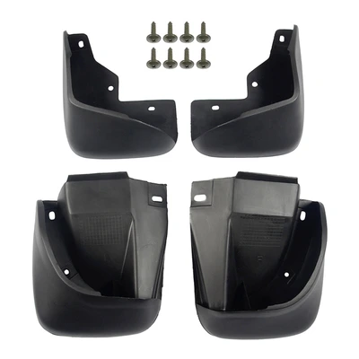 4 Pcs Front & Rear Mud Flaps Splash Guards
