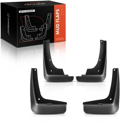 4 Pcs Front & Rear Mud Flaps Splash Guards