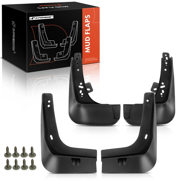 4 Pcs Front & Rear Mud Flaps Splash Guards for Hyundai Sonata 2011-2013