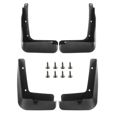 4 Pcs Front & Rear Mud Flaps Splash Guards