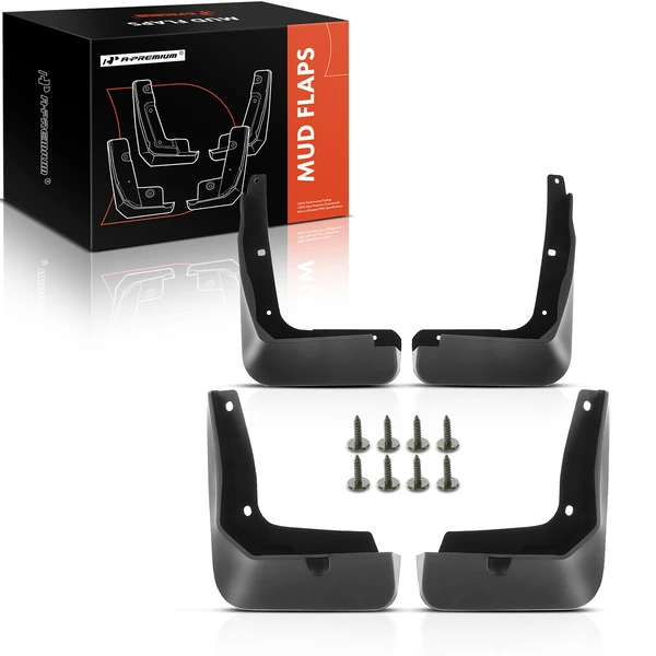 4 Pcs Front & Rear Mud Flaps Splash Guards for 2018-2019 Hyundai Sonata