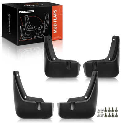 4 Pcs Front & Rear Mud Flaps Splash Guards