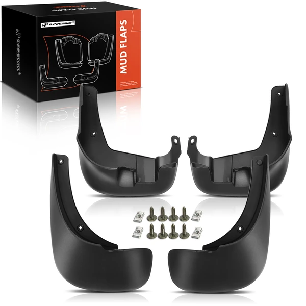 4 Pcs Mud Flaps Splash Guards for 2009-2013 Hyundai Santa Fe