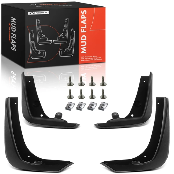 4 Pcs Front & Rear Mud Flaps Splash Guards for Infiniti QX30 L4 2.0L 2017-2019 SUV