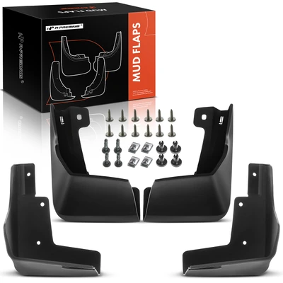 4 Pcs Front & Rear Mud Flaps Splash Guards