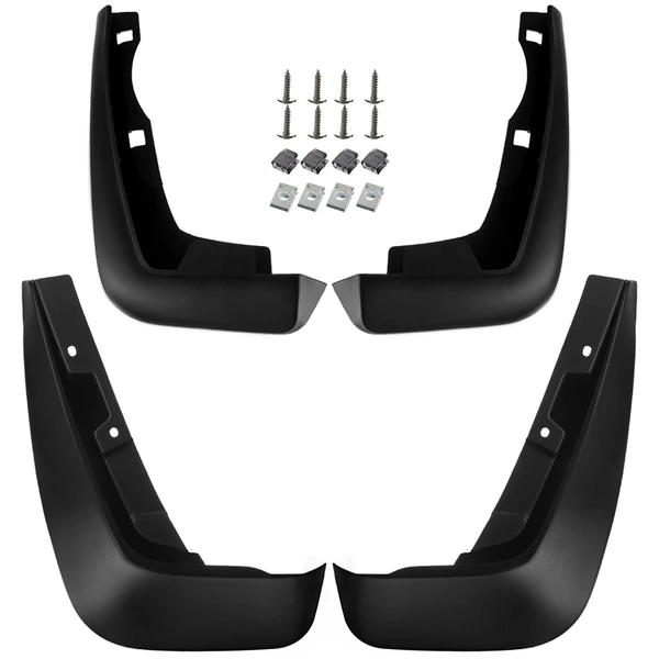 4 Pcs Front & Rear Mud Flaps Splash Guards for Jaguar F-Pace 2016-2018