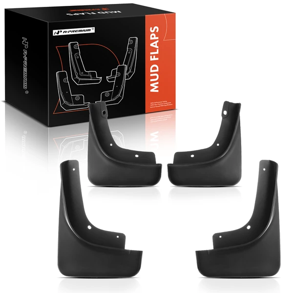 4 Pcs Splash Guards Mud Flaps Mudguards Front & Rear for 2017-2023 Jeep Compass