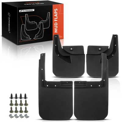 4 Pcs Front & Rear Mud Flaps Splash Guards