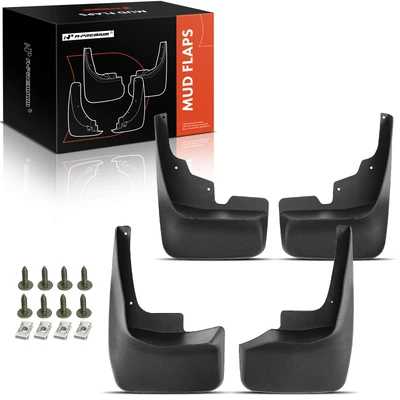 4 Pcs Mud Flaps Splash Guards