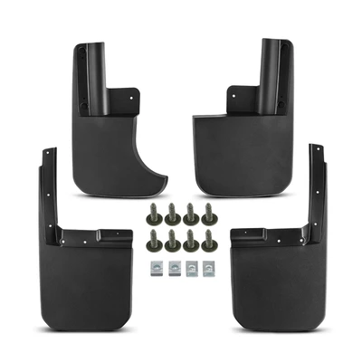 4 Pcs Front & Rear Mud Flaps Splash Guard
