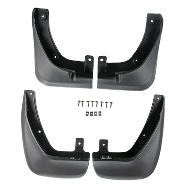 4 Pcs Front & Rear Mud Flaps Splash Guards