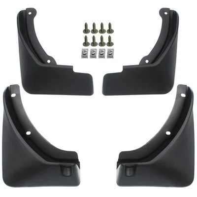 4 Pcs Front & Rear Mud Flaps Splash Guards