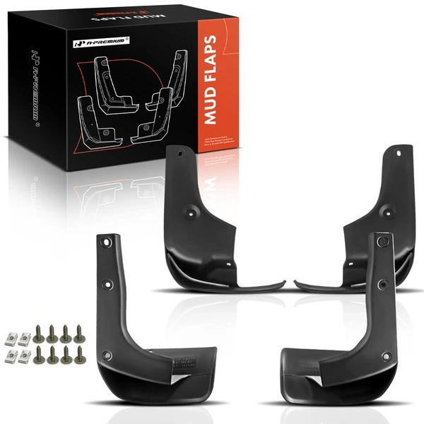 4 Pcs Front & Rear Mud Flaps Splash Guards for 2007-2009 Lexus RX350