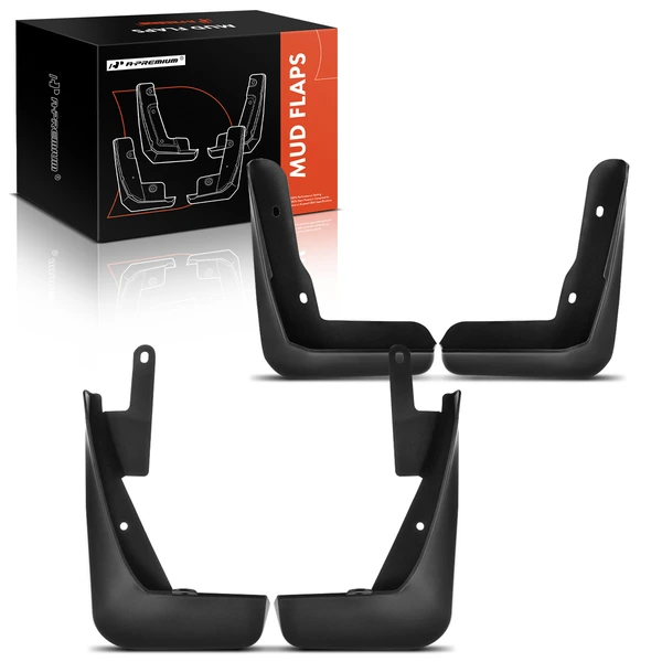 4 Pcs Front & Rear Mud Flaps Splash Guards for Lexus IS250 300 350 2014-2016