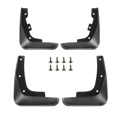 4 Pcs Front & Rear Mud Flaps Splash Guards