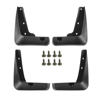4 Pcs Front & Rear Mud Flaps Splash Guards