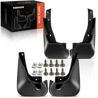 4 Pcs Front & Rear Mud Flaps Splash Guards