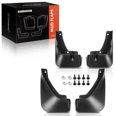 4 Pcs Front & Rear Mud Flaps Splash Guards
