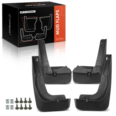 4 Pcs Front & Rear Mud Flaps Splash Guards