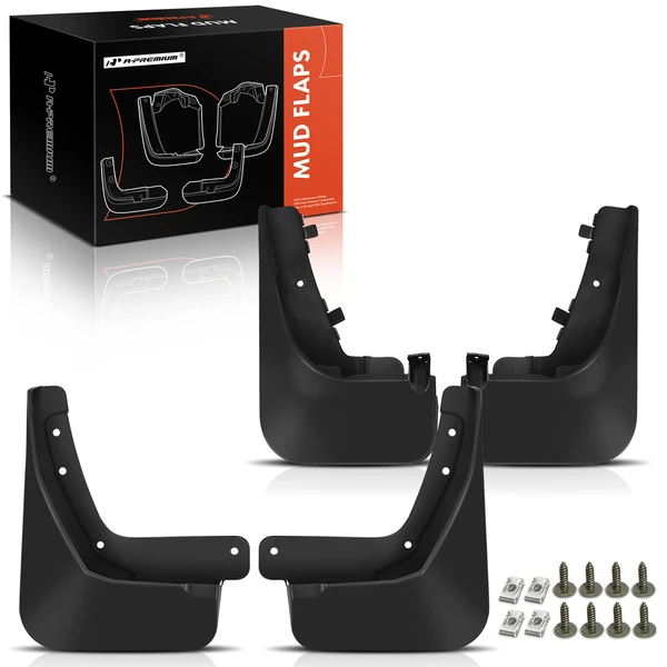 4x Front & Rear Mud Flaps Splash Guard for 2020-2025 Lincoln Aviator