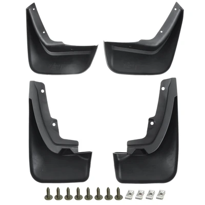4 Pcs Front & Rear Mud Flaps Splash Guards for 2021-2022 Land Rover Discovery