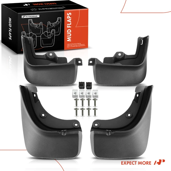 4 Pcs Front & Rear Mud Flap Splash Guard for Land Rover Range Rover Sport High Configuration