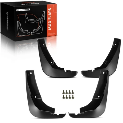 4 Pcs Front & Rear Mud Flaps Splash Guards