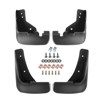 4 Pcs Front & Rear Mud Flaps Splash Guards