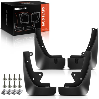 4 Pcs Front & Rear Mud Flaps Splash Guards