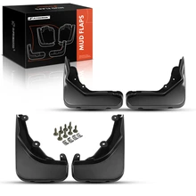 4 Pcs Front & Rear Mud Flaps Splash Guards for 2014-2015 Mercedes-Benz E400