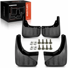 4 Pcs Front & Rear Mud Flaps Splash Guards for 2010-2015 Mercedes-Benz GLK350