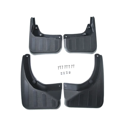 4 Pcs Front & Rear Mud Flaps Splash Guards