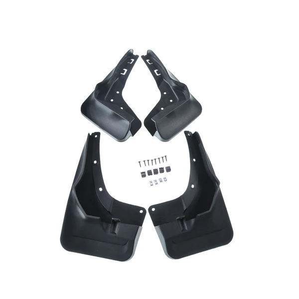 4 Pcs Front & Rear Mud Flaps Splash Guards for Mercedes Benz W166 GLE-Class 2016-2018