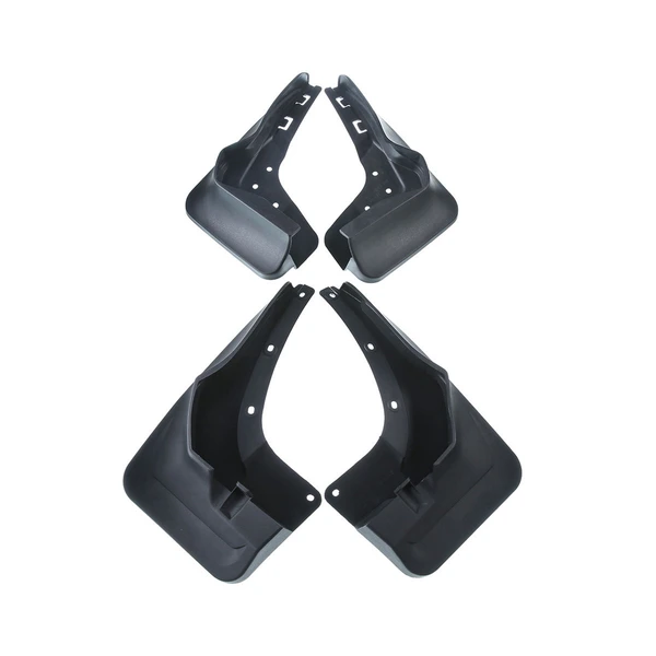 4 Pcs Front & Rear Mud Flaps Splash Guards for Mercedes Benz W166 GLE-Class 2016-2018