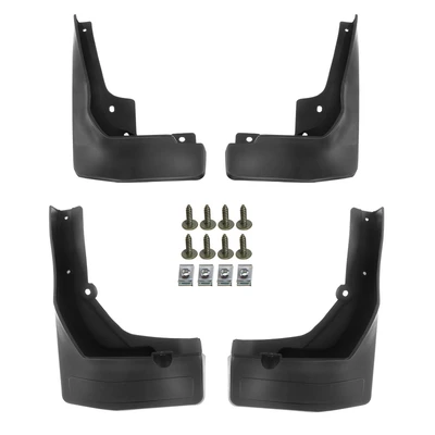 4 Pcs Front & Rear Mud Flaps Splash Guards