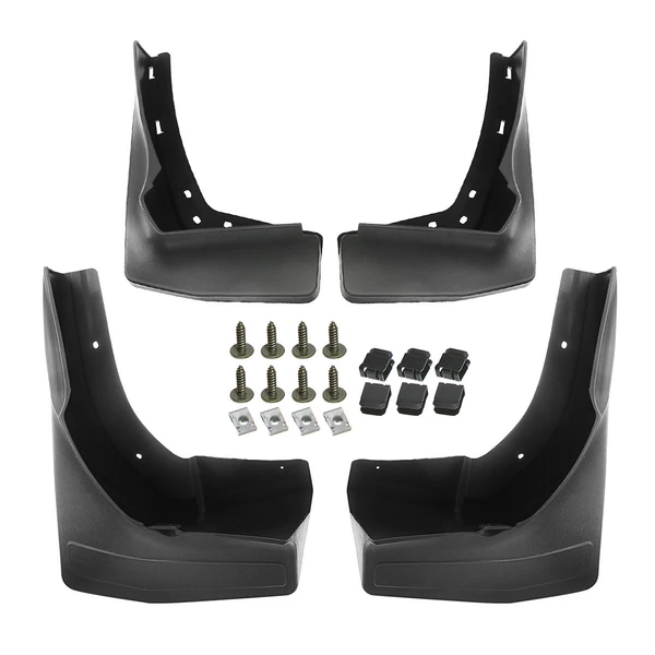 4 Pcs Front & Rear Mud Flaps Splash Guards for Mercedes-Benz GLS450 X166 2015-2019