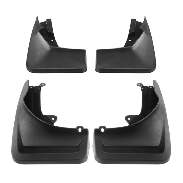 4 Pcs Front & Rear Mud Flaps Splash Guards without Fender Flares for Mercedes-Benz X167 GLS450 2020-2021
