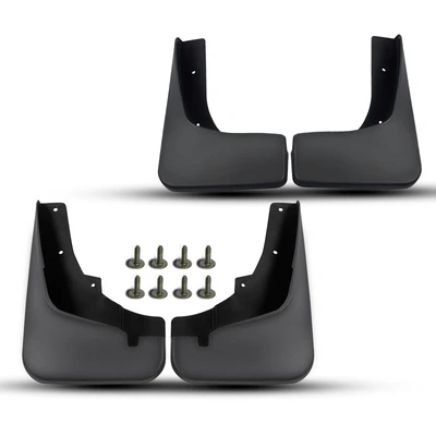 4 Pcs Front & Rear Mud Flaps Splash Guards
