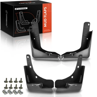 4 Pcs Front & Rear Mud Flaps Splash Guards