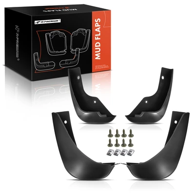 4 Pcs Front & Rear Mud Flaps Splash Guards