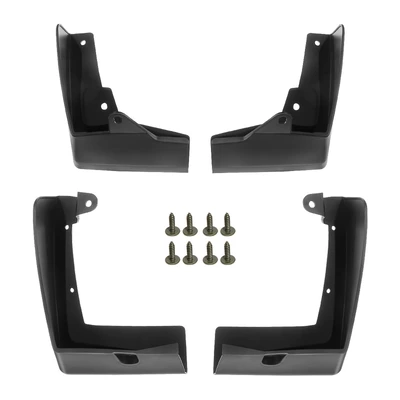 4 Pcs Front & Rear Mud Flaps Splash Guards