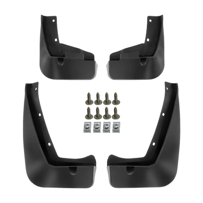 4 Pcs Front & Rear Mud Flaps Splash Guards