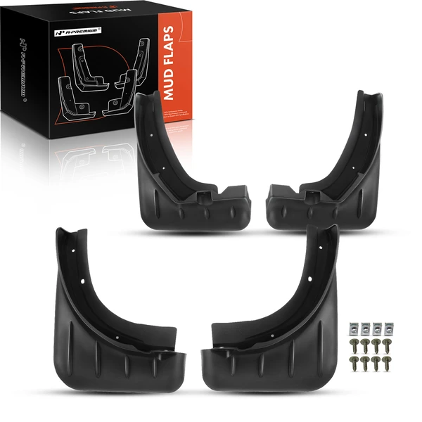 4 Pcs Front & Rear Mud Flaps Splash Guards for Porsche Cayenne 2018-2020