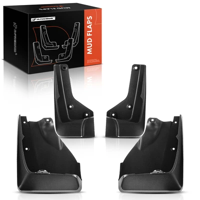 4 Pcs Front & Rear Mud Flaps Splash Guards