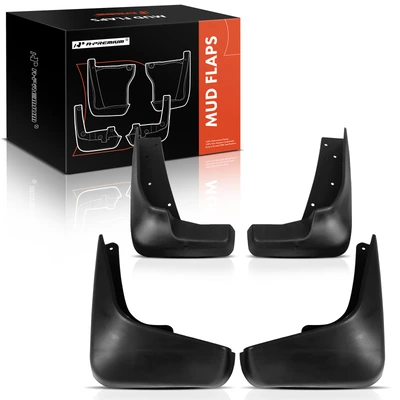 4 Pcs Front & Rear Mud Flaps Splash Guards