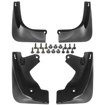 Front & Rear Mud Flaps Splash Guards | Fit All Trim